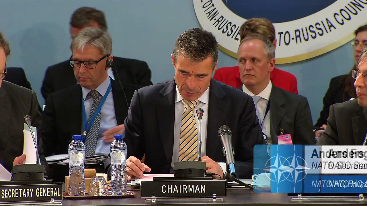 NATO Secretary General - Opening NATO-Russia Council in Foreign Ministers session - 23 Apr 2013