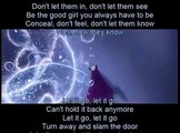 Let it go - instrumental w. lyrics (Frozen)