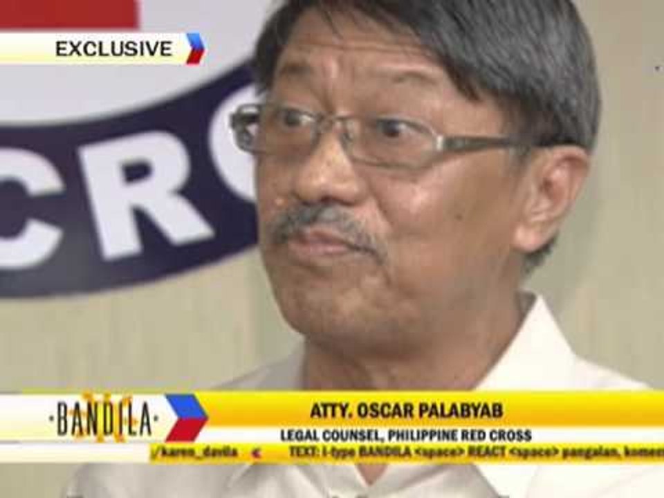 Rosa Rosal wants Red Cross official suspended