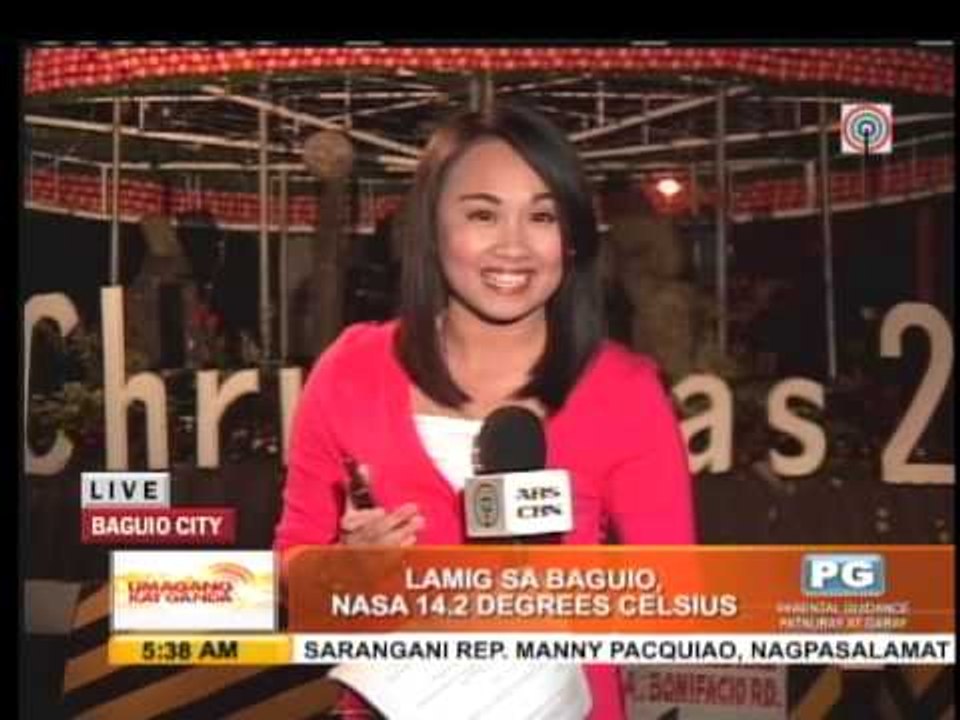 Baguio temperature plunges to 13.6C
