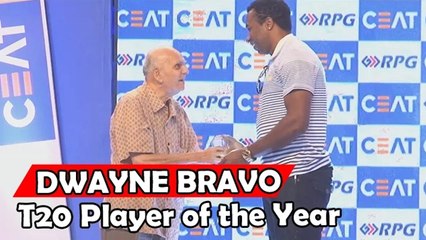 Dwayne Bravo | T20 Player of the Year | CEAT Cricket Awards 2015