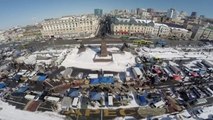 Владивосток с высоты птичьего полета: удивительное видео с квадрокоптера