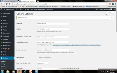 how to change site title in wordpress