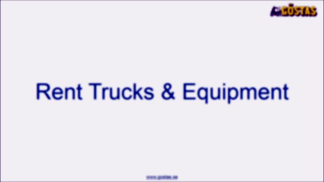 Trucks and Forklifts On Rent