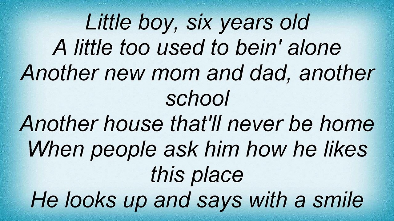 Carrie Underwood - Temporary Home Lyrics