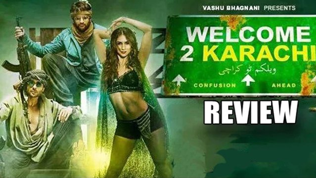 Welcome To Karachi Movie Review | Arshad Warsi, Jackky Bhagnani, Lauren Gottlieb
