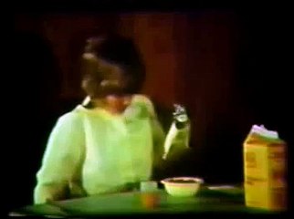 Armless woman eats breakfast