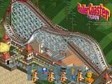 Lets Play Roller Coaster Tycoon - 33 - (Diamond Heights, Prebuilt Custom Coaster)