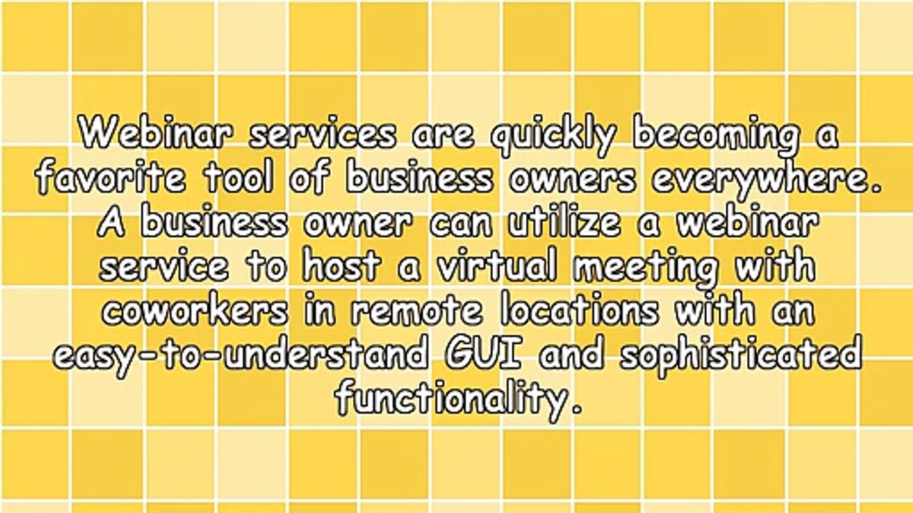 Using A Webinar As A Business Tool