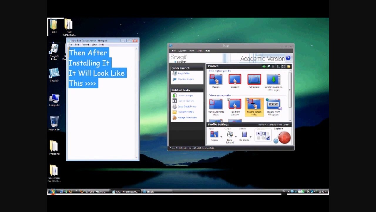 How To Capture ( Record ) Your Own PC Screen Very Easy Way For Beginners
