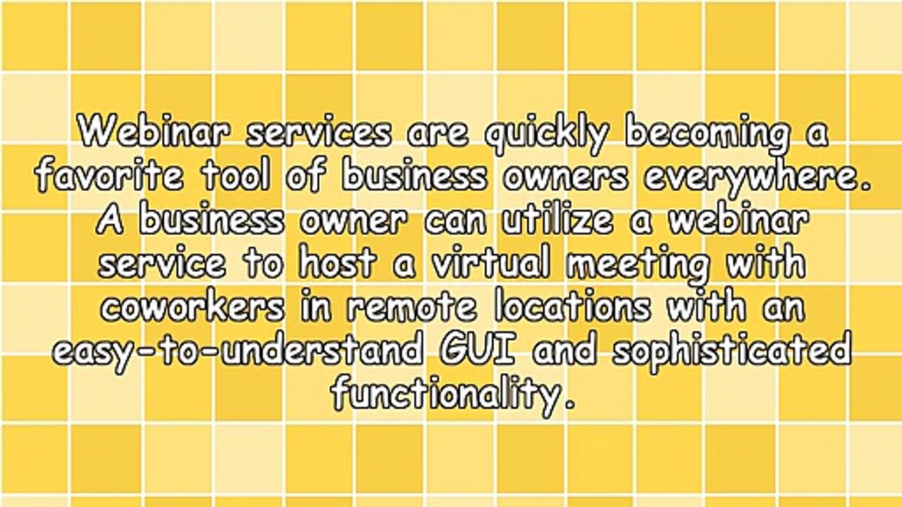 Using A Webinar As A Business Tool