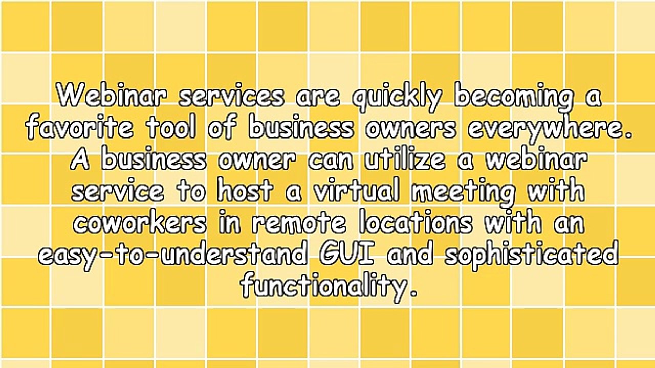 Using A Webinar As A Business Tool