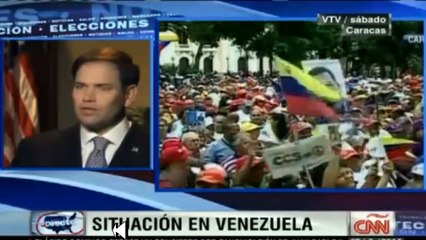 CNÑ: Sen. Marco Rubio barriendo el piso con maduro