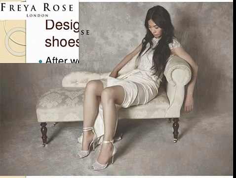 Designer silver wedding shoes