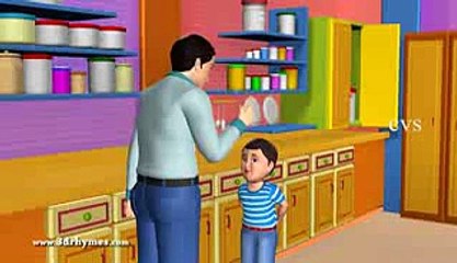 Johny Johny Yes Papa Poem - 3D Animation English Nursery rhyme for children with lyrics_low