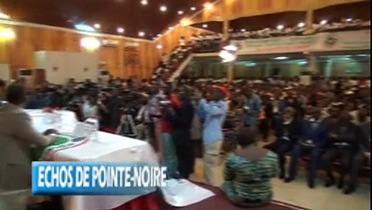 CONGO BRAZZAVILLE : 1ÉR CONGRÈS EXTRAORDINAIRE DU RDPS À POINTE-NOIRE.