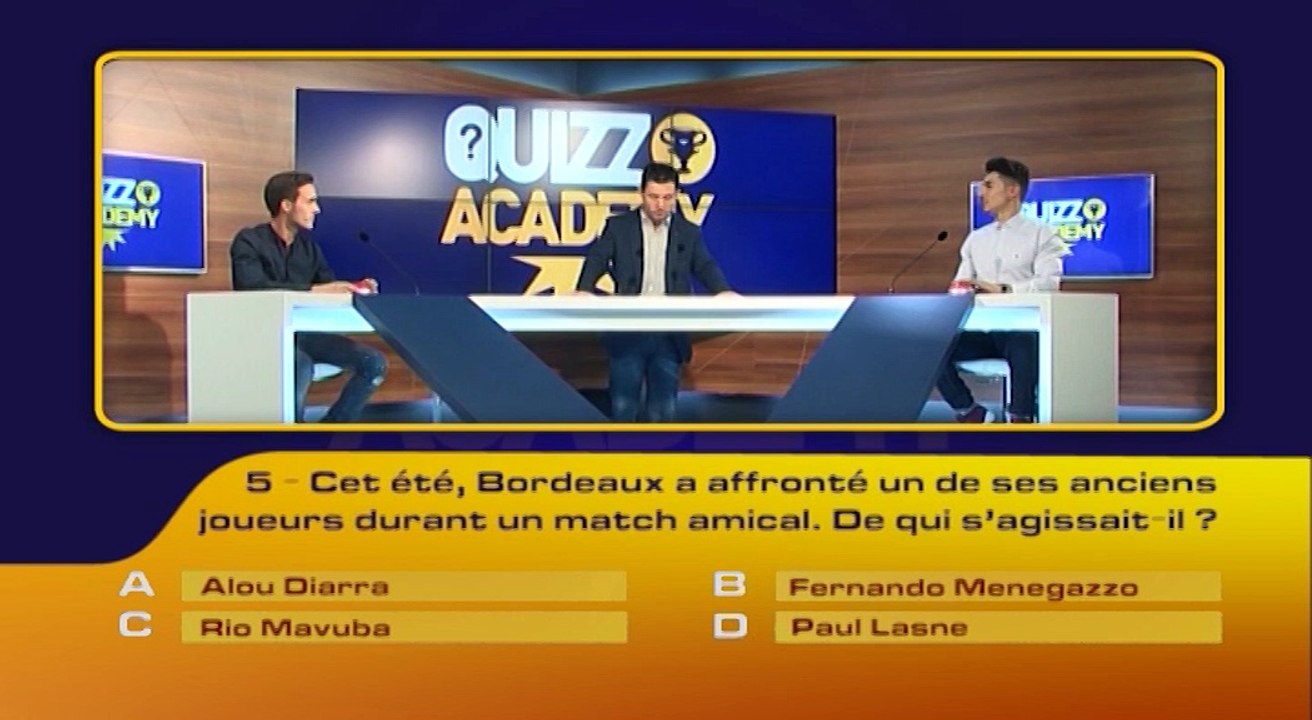 Quizz Academy - Episode 1