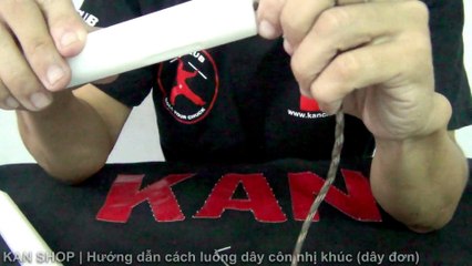 hướng dẫn làm côn nhị khúc, nunchaku, prochux, côn nhị khúc,