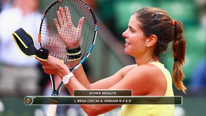 Woźniacki nie sprostała Goerges, Williams zagra z Azarenką