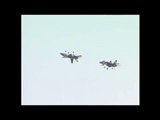 Blue Angels vs Thunderbirds Mirror Image Solo Flyby Comparisons