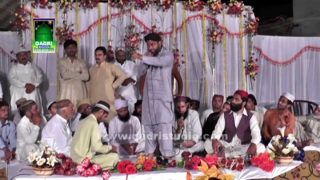 Sohna mera Kamli wala Naat Muhammad Usman Qadri at mehfil naat Noor ki Barsat 2015 Bhalwal Sargodha