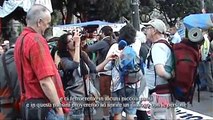 Marcia popolare indignata - Indignados Barcelona - Italiani a Barcellona