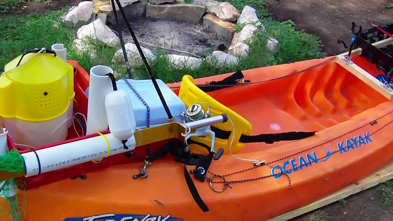 Saltwater Ocean KayaK Frenzy - my rigging and setup for my kinda saltwater  fishing. - video Dailymotion