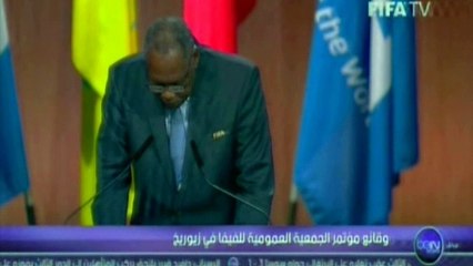 كلمة رئيس الاتحاد الإفريقي عيسي حياتو في مؤتمر الفيفا