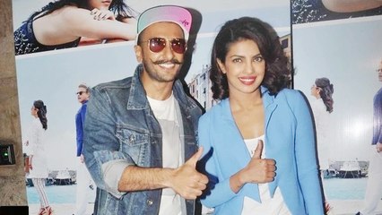Ranveer Singh & Priyanka Chopra @ Dil Dhadakne Do Screening