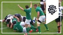 Chris Henry try | Ireland 21-22 Barbarians