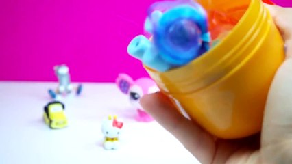 Tom and Jerry Play Doh Surprise Eggs Cars 2 Peppa Pig MLP Hello Kitty Egg