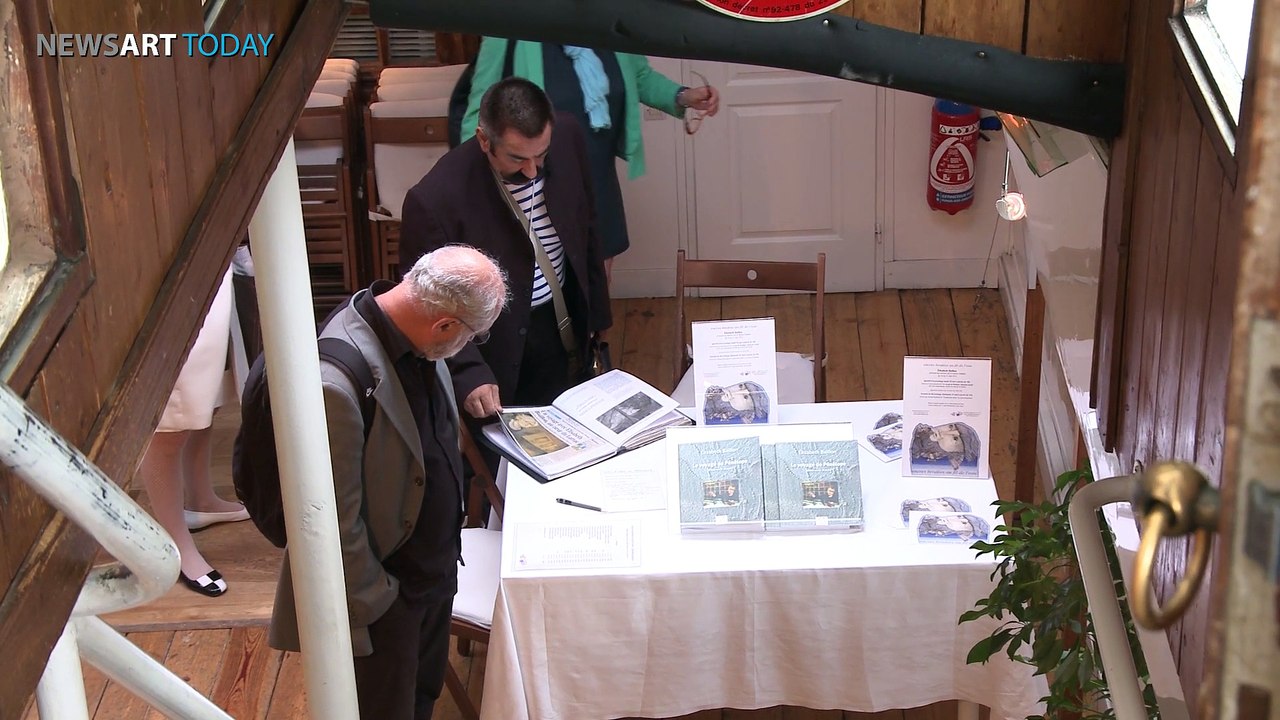 Elisabeth Baillon au Bateau Daphné