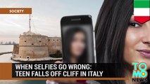 Adolescente italiana muere al caer a un precipicio por intentar tomarse una selfie
