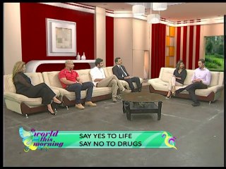 World This Morning - Drugs in youth