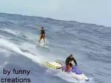 Amazing surfing stunts at hawaii