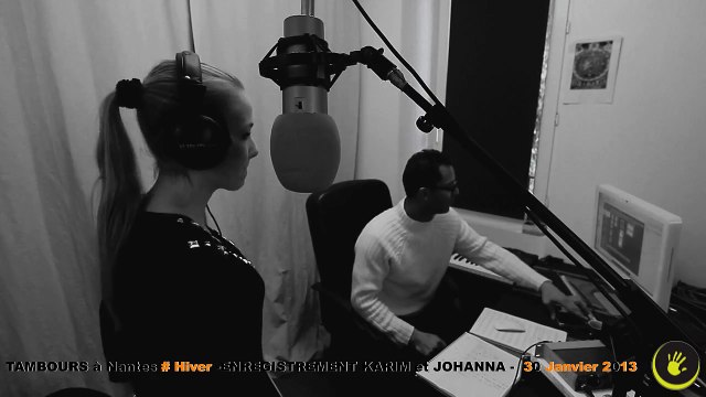 TAMBOURS a Nantes - En studio avec Karim Ammour & Johanna Riboud-Reyjasse