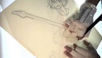 (2010-07-24)イラスト ペン入れ Inking Video