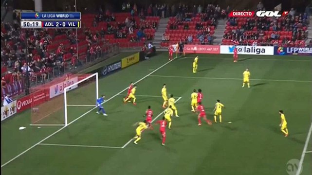 2-0 Michael Marrone Goal - Adelaide United v. Villarreal 29.05.2015