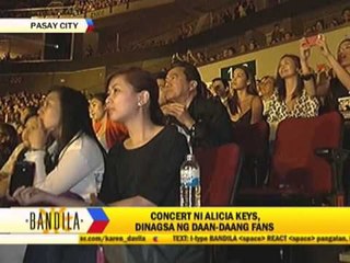 Pinoy fans, celebrities flock to Alicia Keys concert