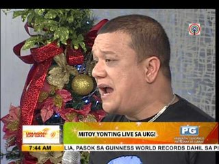 Mitoy belts out 'Don't Stop Me Now'