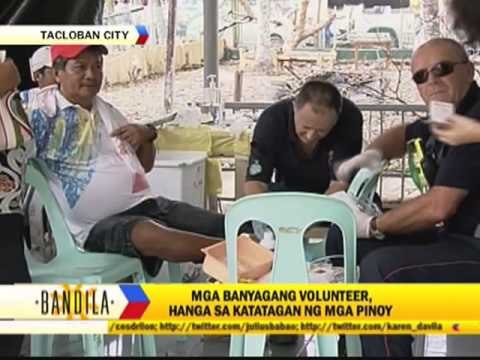 Foreign relief workers impressed with Pinoys' resiliency