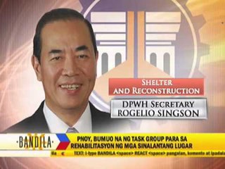 PNoy forms task force for Visayas rehab work