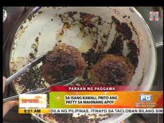 Recipe: Christmas beef patty