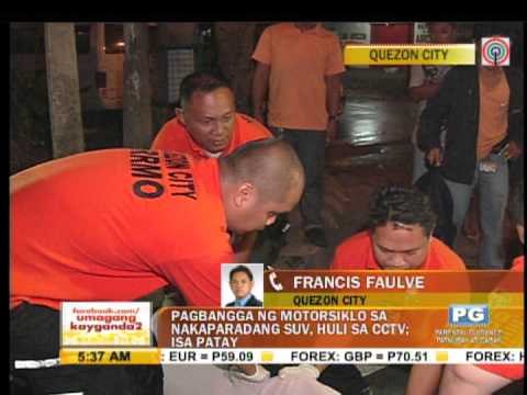 WATCH: Motorcycle rider slams into SUV