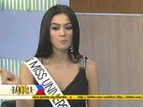 Ariella answers other Top 5 questions in Miss Universe