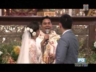 WATCH: Maya and Sir Chief's wedding kisses