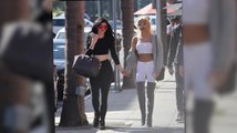 Kylie Jenner Grabs A Fro-Yo As Topshop Line Launch Approaches