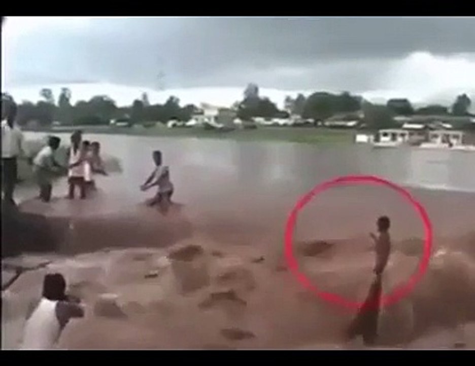 Child safe in flood