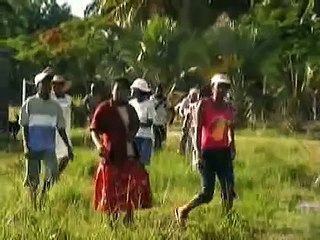 Madagascar's president Marc Ravalomanana tour
