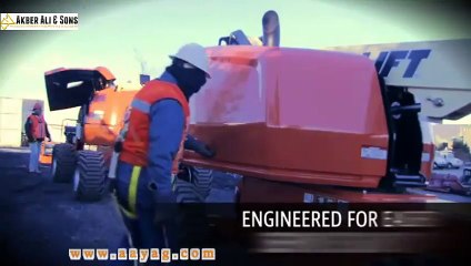 JLG New Mid-Size Boom Lifts Waste no Time Getting the Job Done